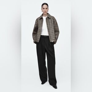 COS Relaxed Tailored Wool Wide-Leg Pants